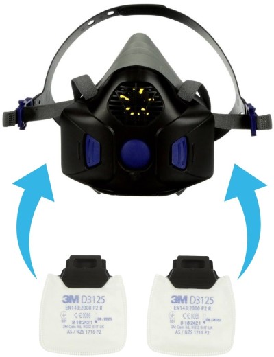 3M D3125 Secure Click particle filter