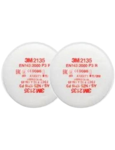 3M 6000 mask with P3 R filters