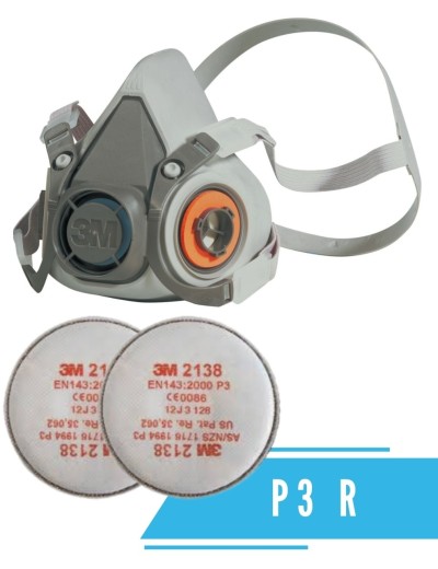 3M 6000 welding set with particle filter 3M 2138 | Balticworkwear.com