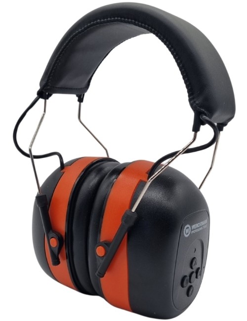 Werckmann 3009047 Bluetooth earmuffs | Balticworkwear.com