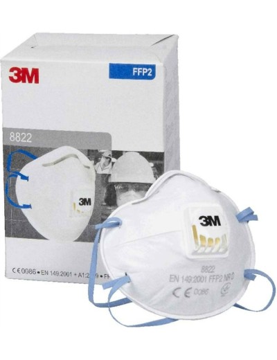 3M 8822 FFP2 dust mask | Balticworkwear.com