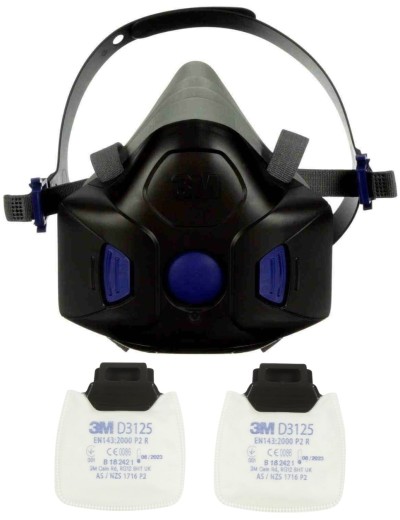 Dust mask with filter set 3M HF802 | Balticworkwear.com