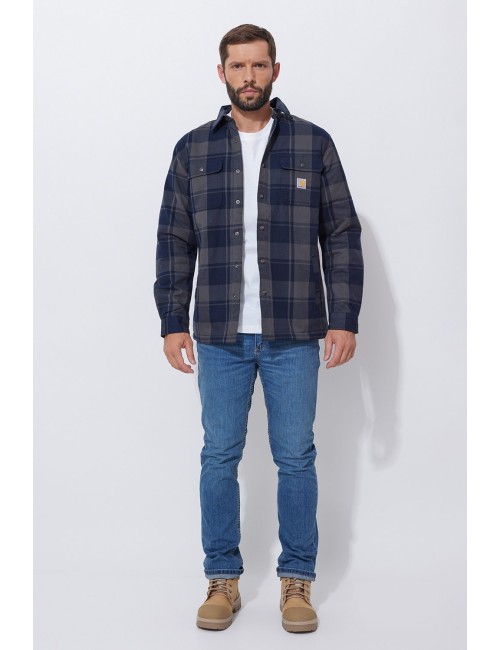 Carhartt Heavyweight Flannel Sherpa insulated shirt