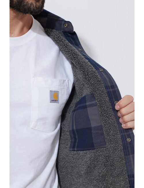 Carhartt Heavyweight Flannel Sherpa insulated shirt