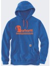 Carhartt Graphic Hooded 106498 sweatshirt | Balticworkwear.com