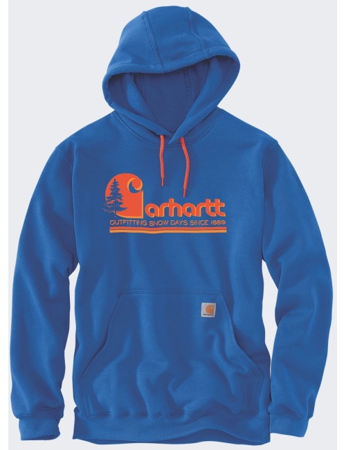 Carhartt Graphic Hooded 106498 sweatshirt | Balticworkwear.com