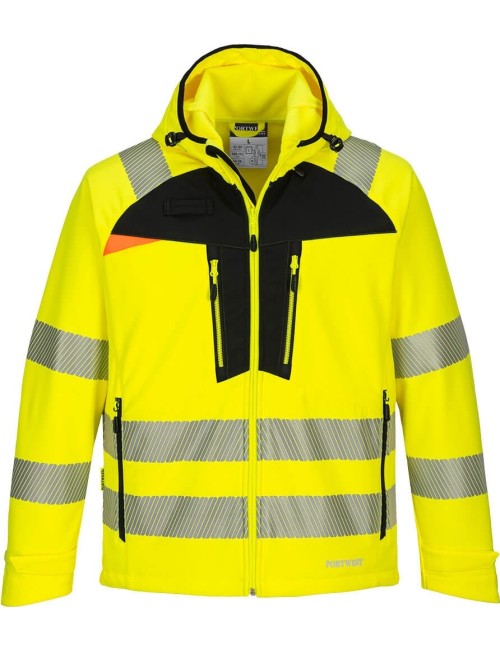 Hi vis softshell jacket Portwest DX475