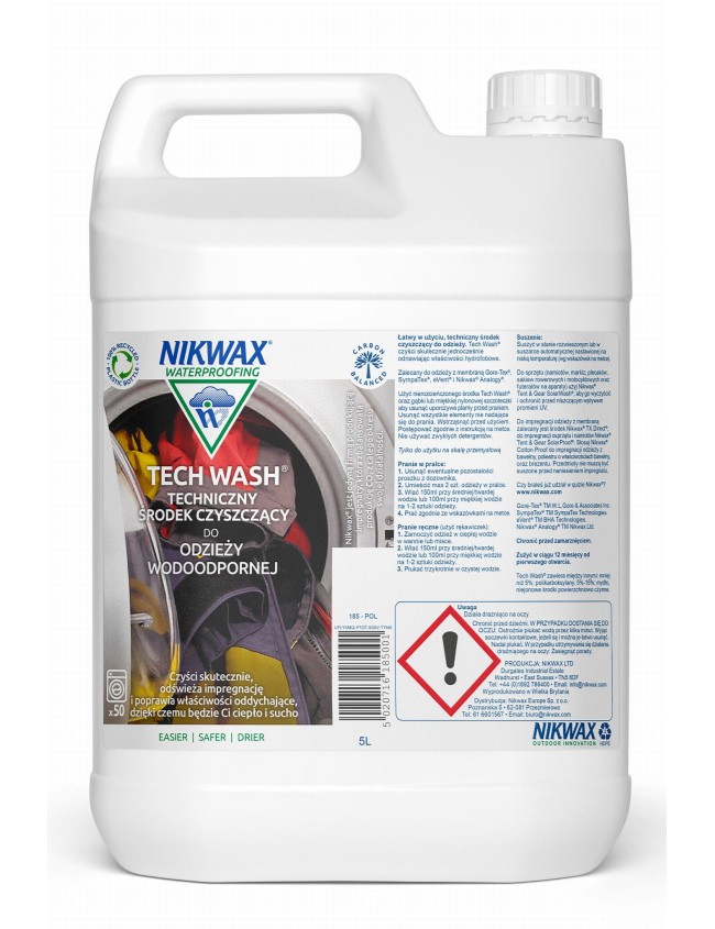 Detergent for waterproof clothing NIKWAX Tech Wash