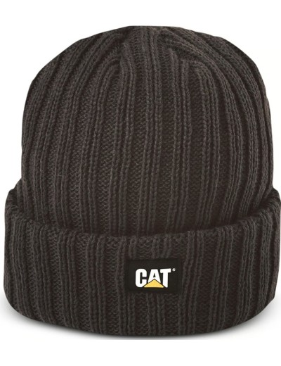 CAT Ribbed W01791 winter beanie | Balticworkwear.com