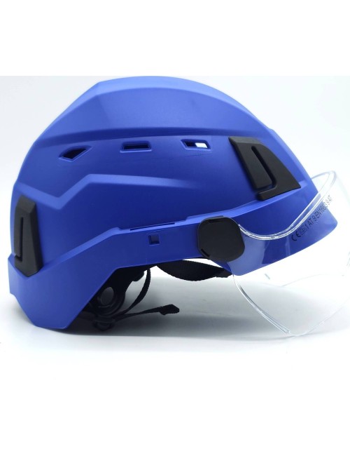 Protekt Atra V40 protective helmet with integrated glasses |