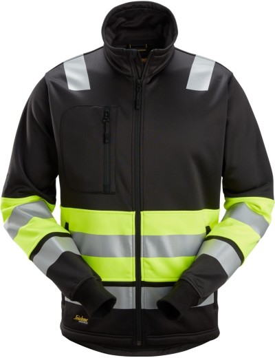 Snickers 8034 hi vis zipped sweatshirt