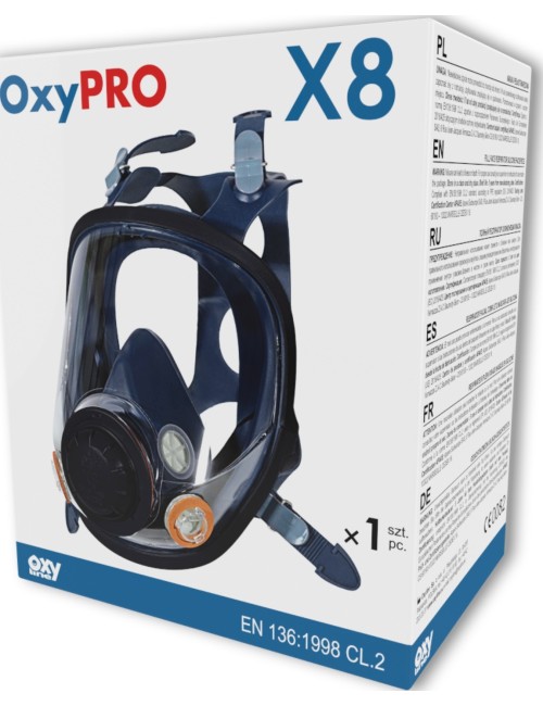 Full face protective mask Oxypro X8