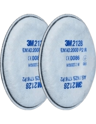 3M 2128 P2R dust filter 2 pcs | BalticWorkwear.com