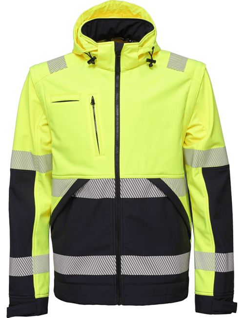 Bosafety Valencia C2 Hi vis softshell jacket