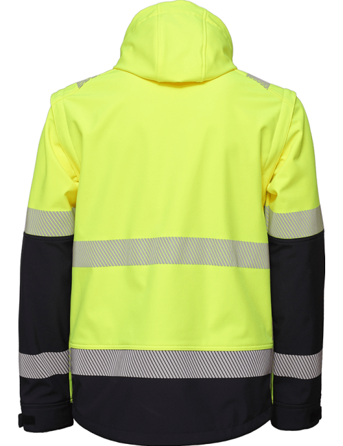 Bosafety Valencia C2 Hi vis softshell jacket