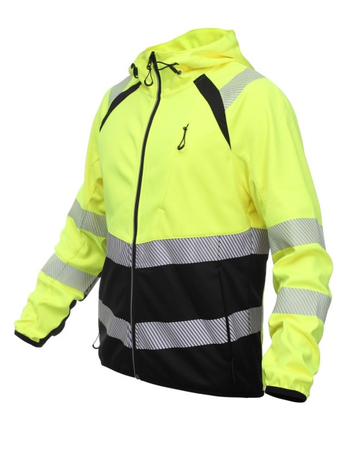 Bosafety Topek C2 hi vis softshell jacket