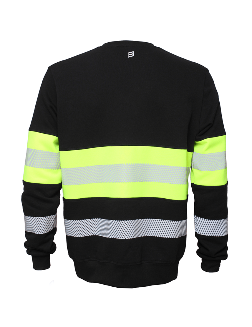 Bosafety Onyx hi vis sweatshirt