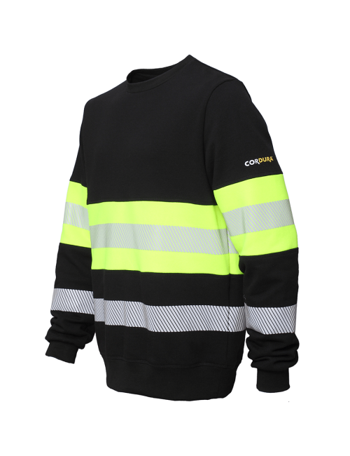 Bosafety Onyx hi vis sweatshirt