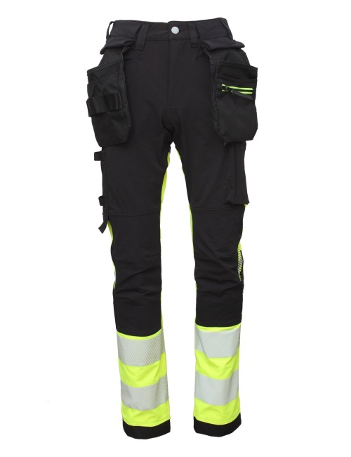 Bosafety Tensio Pro hi vis stretch trousers