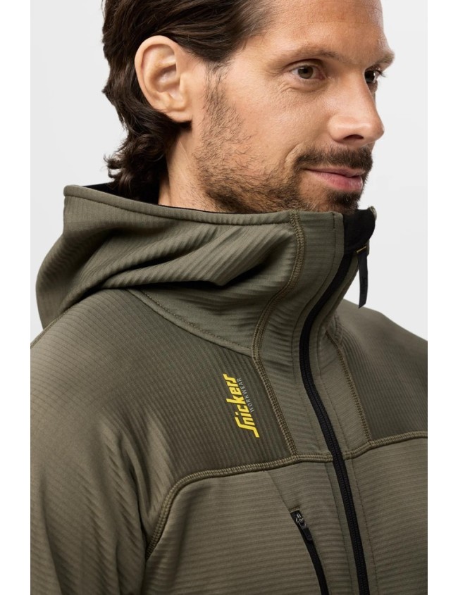 Termiczna bluza polarowa z kapturem Snickers 9420