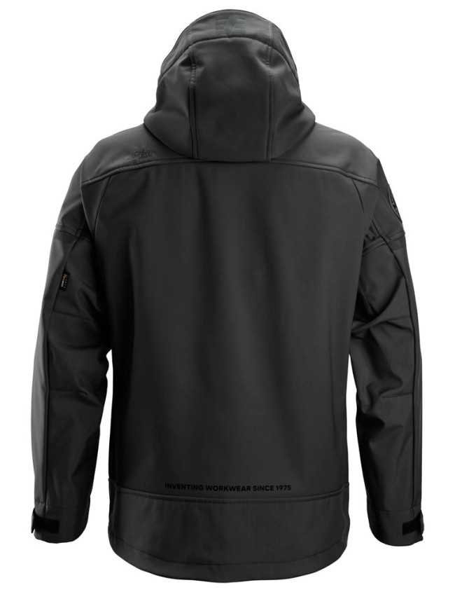 AllroundWork stretch softshell jacket with hood Snickers 1226