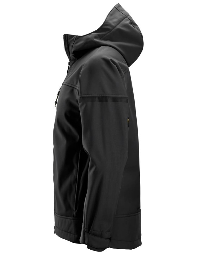 AllroundWork stretch softshell jacket with hood Snickers 1226