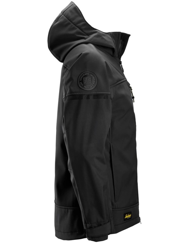 AllroundWork stretch softshell jacket with hood Snickers 1226