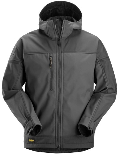 AllroundWork stretch softshell jacket with hood Snickers 1226