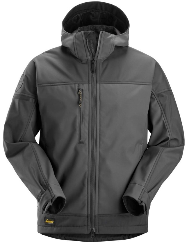 AllroundWork stretch softshell jacket with hood Snickers 1226