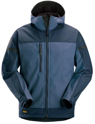 AllroundWork stretch softshell jacket with hood Snickers 1226