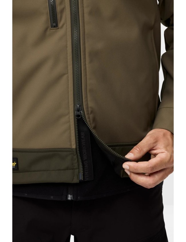 AllroundWork stretch softshell jacket with hood Snickers 1226