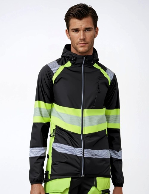 Bosafety Topek C1 Hi vis softshell jacket