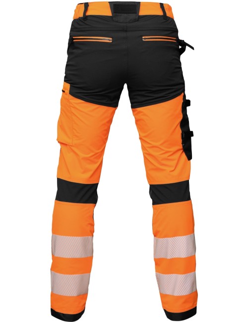 Bosafety Tension hi vis stretch trousers | Balticworkwear.com