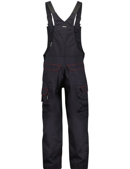 Dassy Dakota flame redendant work dungarees