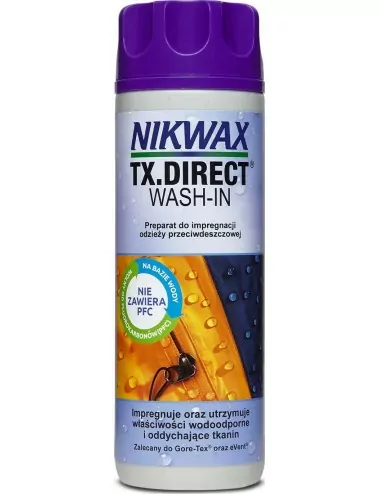 NIKWAX NI-12 TX-Direct Wash-in impregnation for clothing