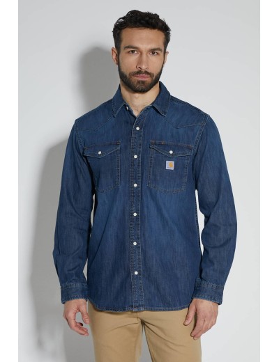 Montana Denim Shirt, Long Sleeve Carhartt 106429