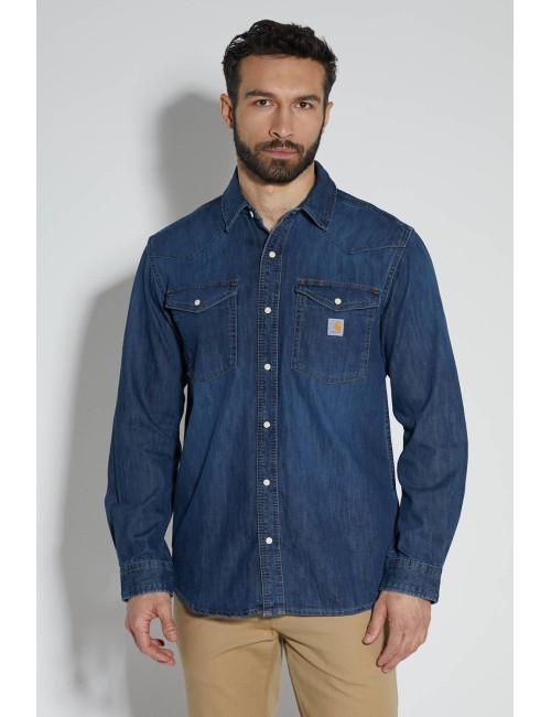 Montana Denim Shirt, Long Sleeve Carhartt 106429