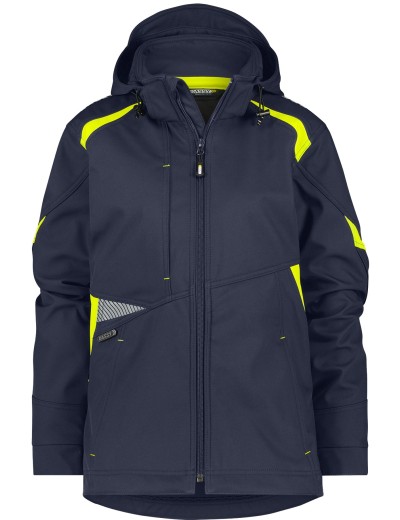 Women's softshell HiVis jacket Kalama Women 280 gm Dassy 300547