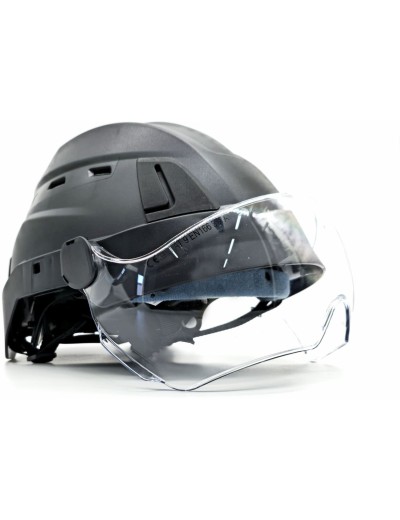 Protekt Atra V40 protective helmet with integrated glasses