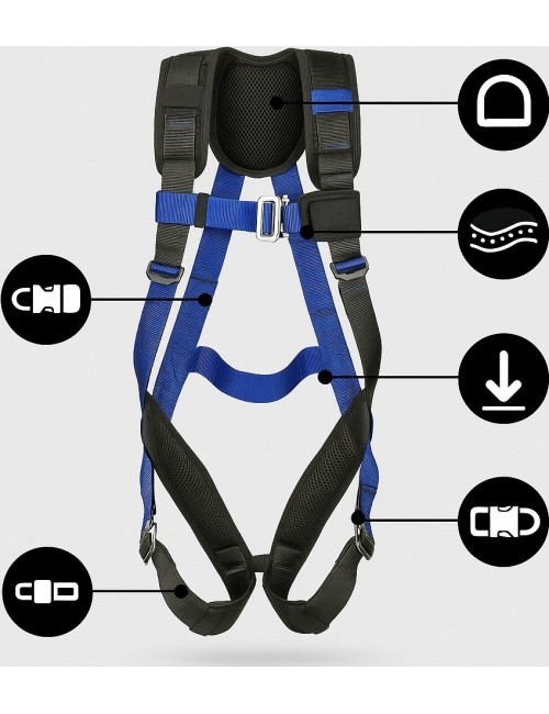 Protekt P-12mX PRO safety harness
