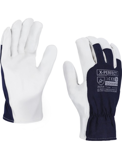 Procera X-PERFECT leather work gloves