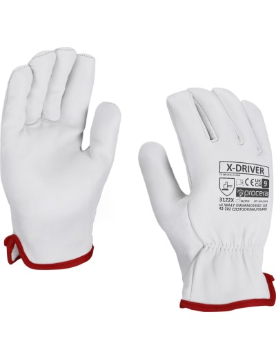 X-DRIVER leather gloves