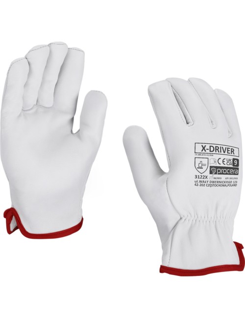 X-DRIVER leather gloves
