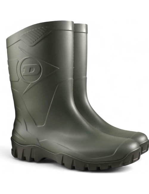 Dunlop Dee men's short wellington boots