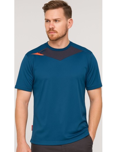 Portwest DX411 metro blue breathable t shirt