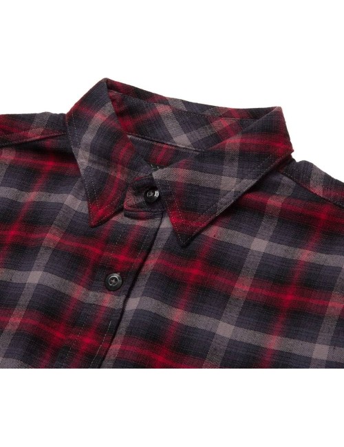 Cat Stretch Flannel shirt