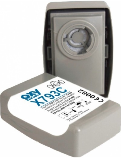 Particulate filter Oxyline X793C P3 with activated arbon