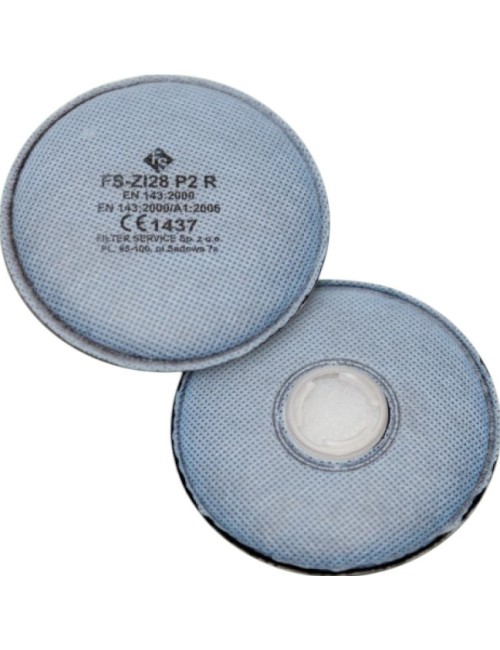 Particulate filter FS-ZI28 P2 R with activated arbon