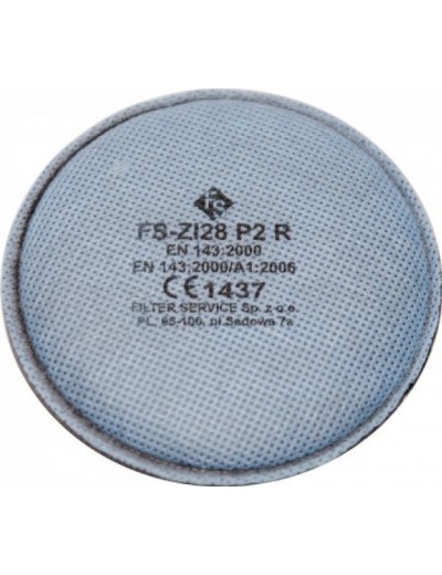 Particulate filter FS-ZI28 P2 R with activated arbon