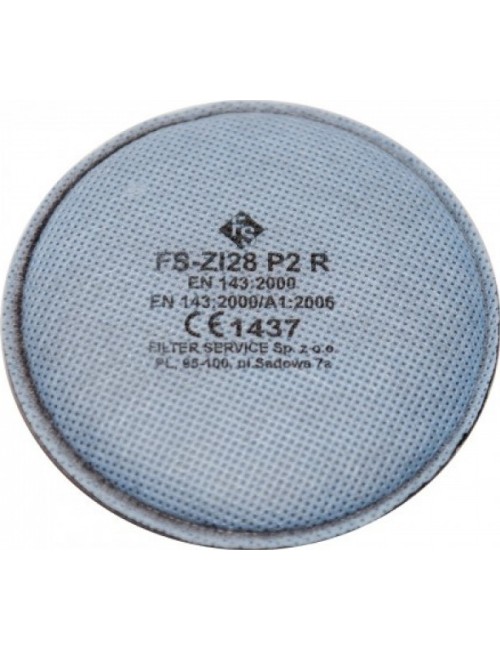 Particulate filter FS-ZI28 P2 R with activated arbon